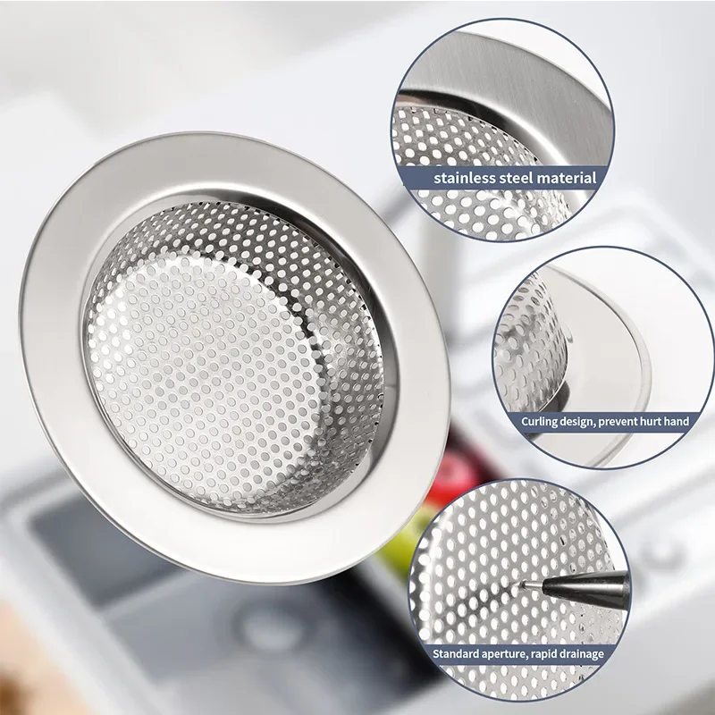 AliExpress Stainless Steel Mesh Kitchen Sink Strainer, view 4