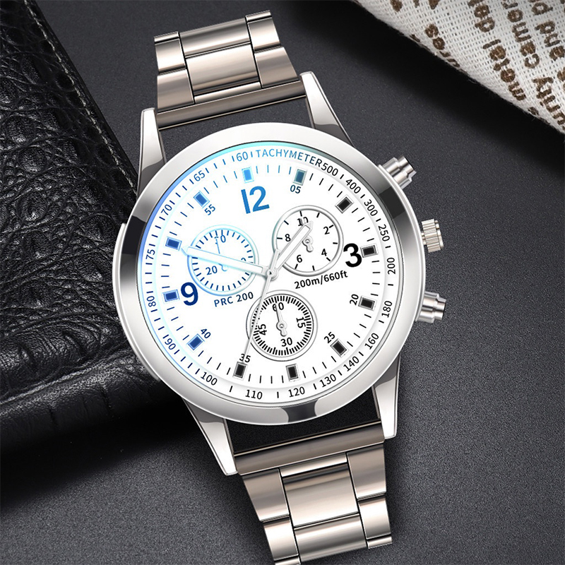 AliExpress Men's Steel Band Business Quartz Watch, view 5