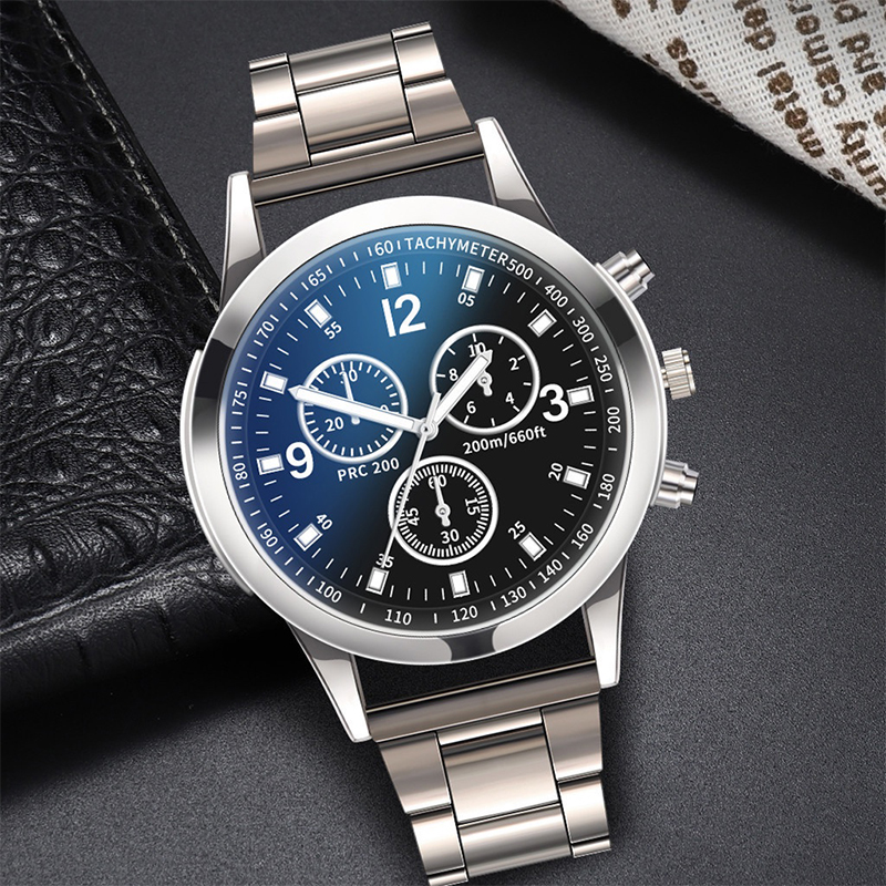 AliExpress Men's Steel Band Business Quartz Watch, view 6