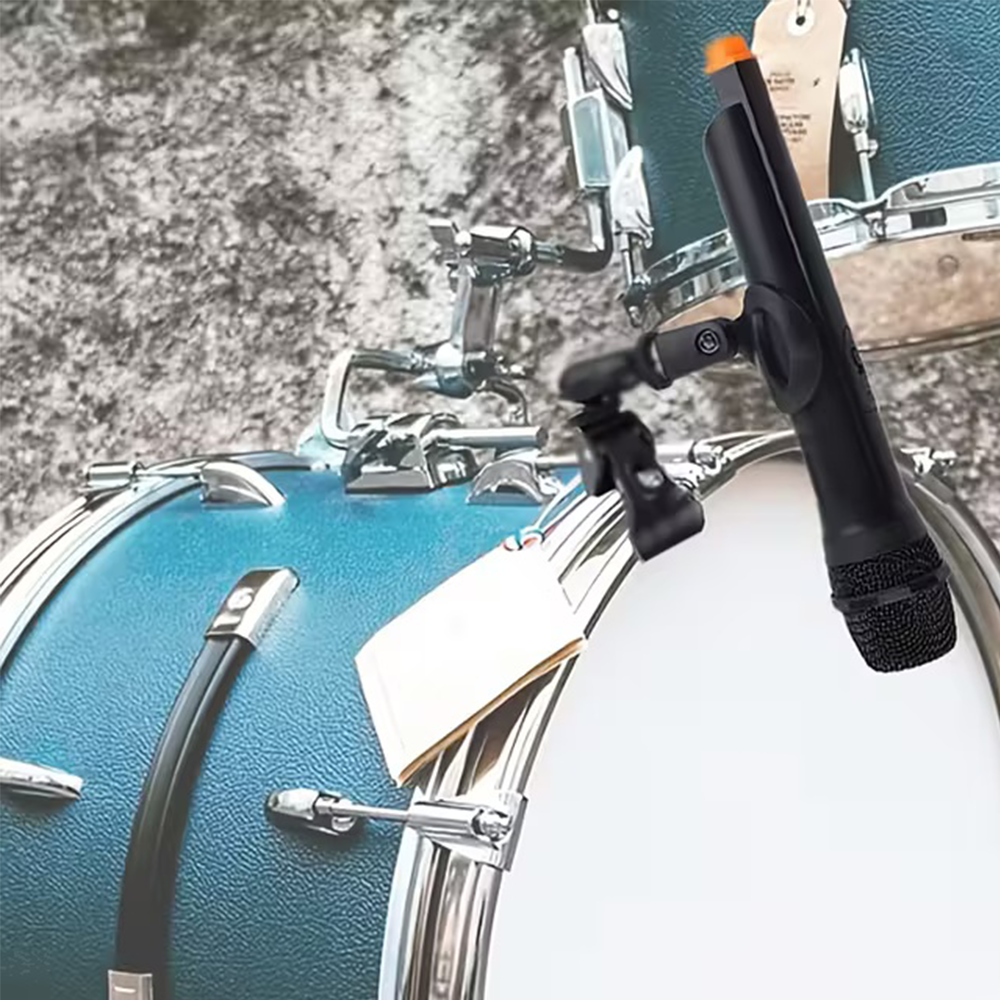 AliExpress 1/2pcs Microphone Crab Clamp Mount for Mic Stand&Drum Rim, Adjustment 5/8 to 3/8 Thread Mic Clip, Drum Mic Clip Holder, view 6
