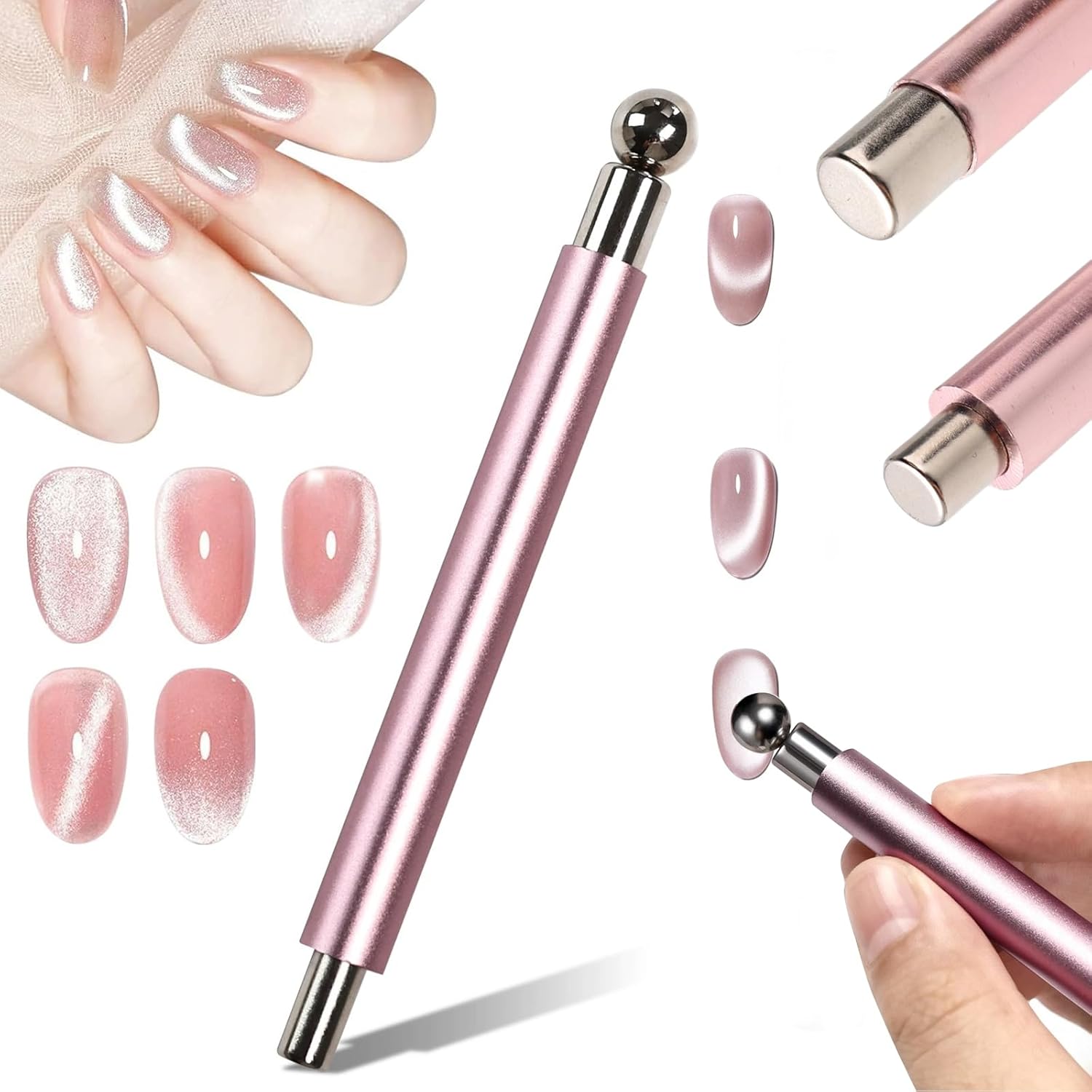 AliExpress Cat Eye Nail Magnetic Ball and Magnet Pen Set