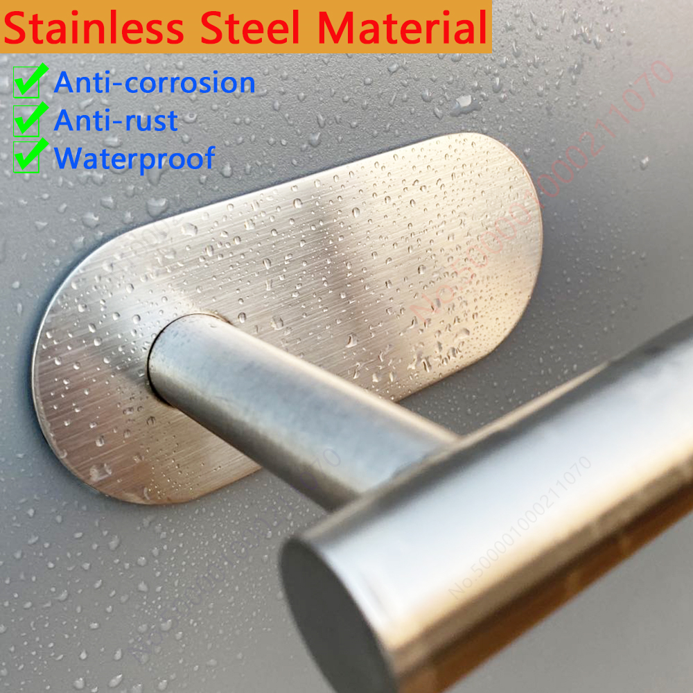 AliExpress Adhesive Toilet Paper and Paper Towel Holder, view 2