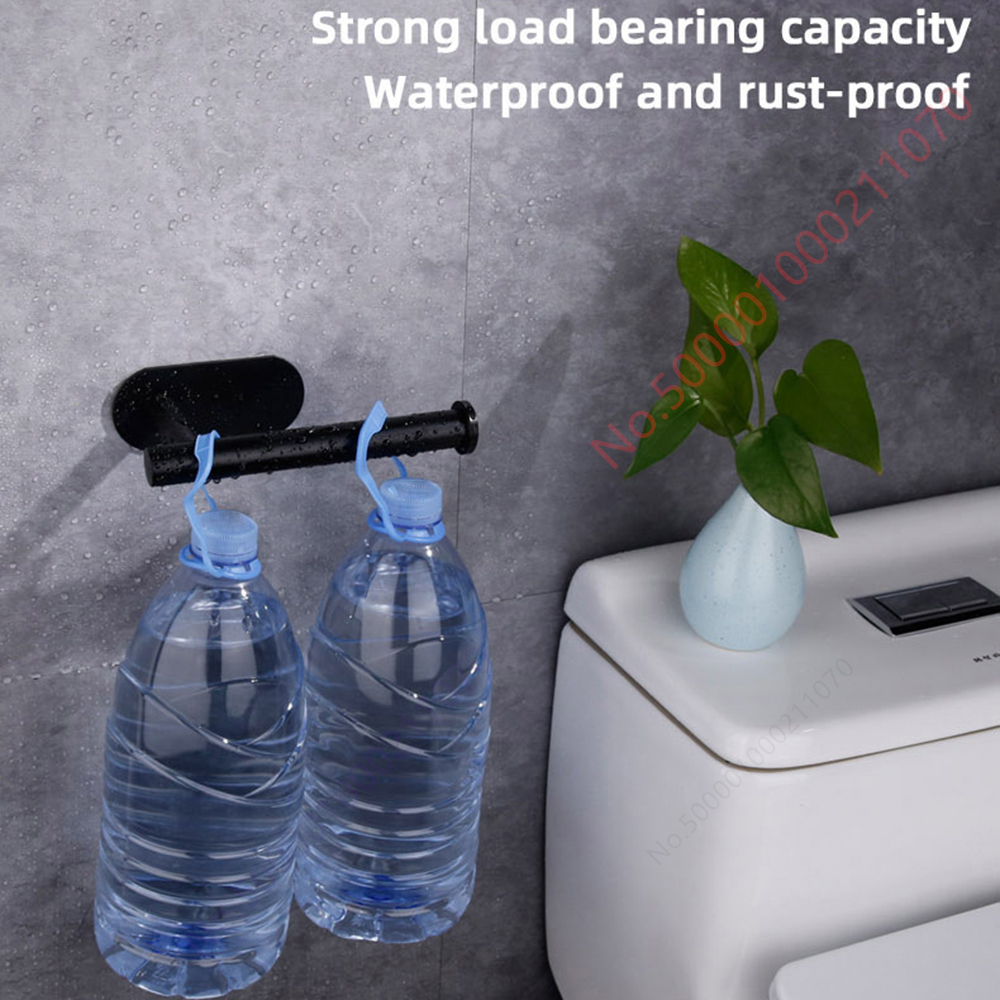 AliExpress Adhesive Toilet Paper Rack and Towel Holder, view 4