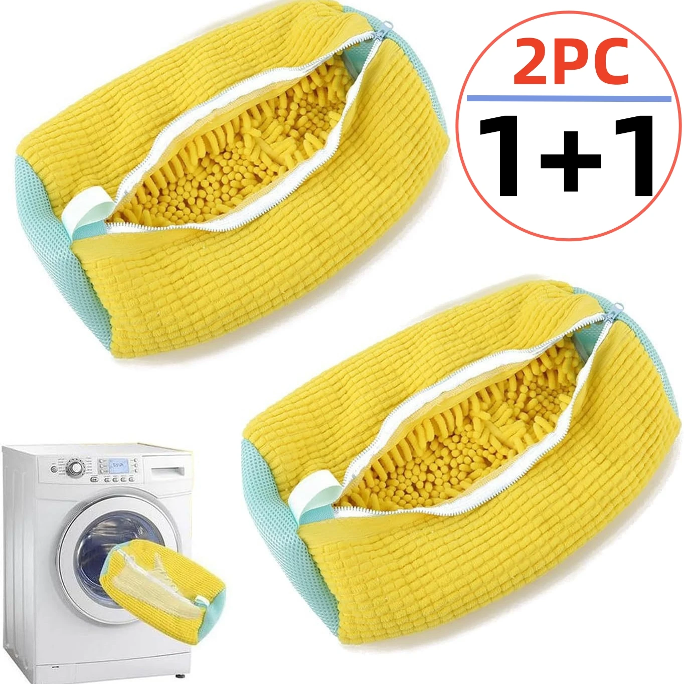 AliExpress Cotton Fluffy Fiber Shoe Washing Bag