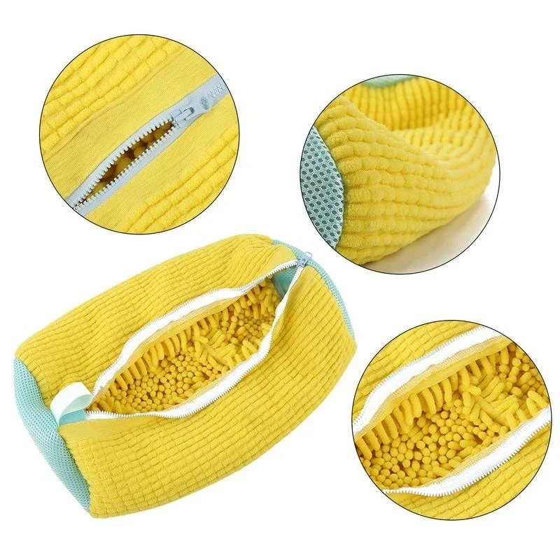 AliExpress Cotton Fluffy Fiber Shoe Washing Bag, view 3