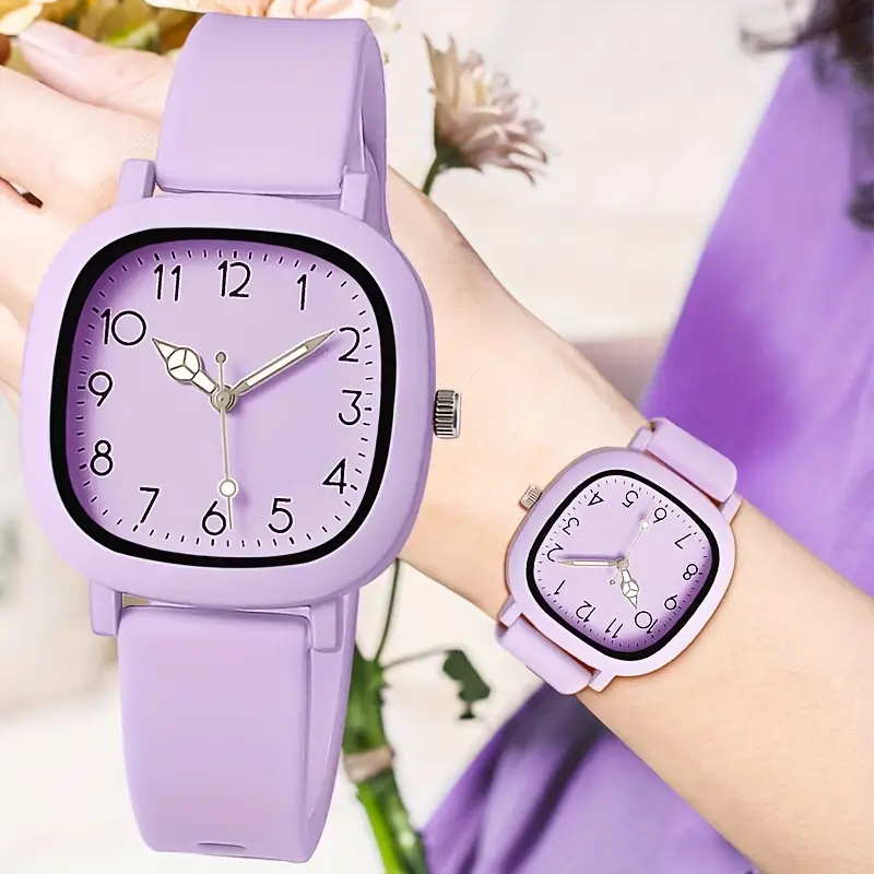 AliExpress Silicone Band Women's Quartz Watch Set