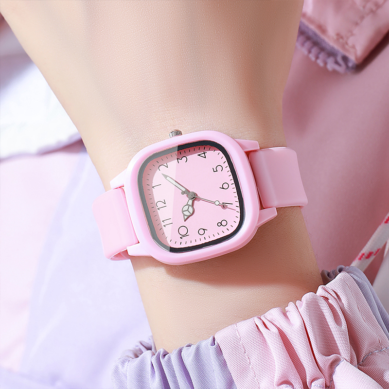 AliExpress Silicone Band Women's Quartz Watch Set, view 4