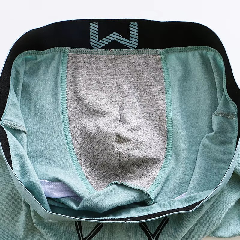 AliExpress 1/3/4 Pcs Mens Underwear Cotton Men Boxer Panties U-convex Man Breathable Underpants Sexy Comfort Male Boy Smiling Face Boxers, view 4