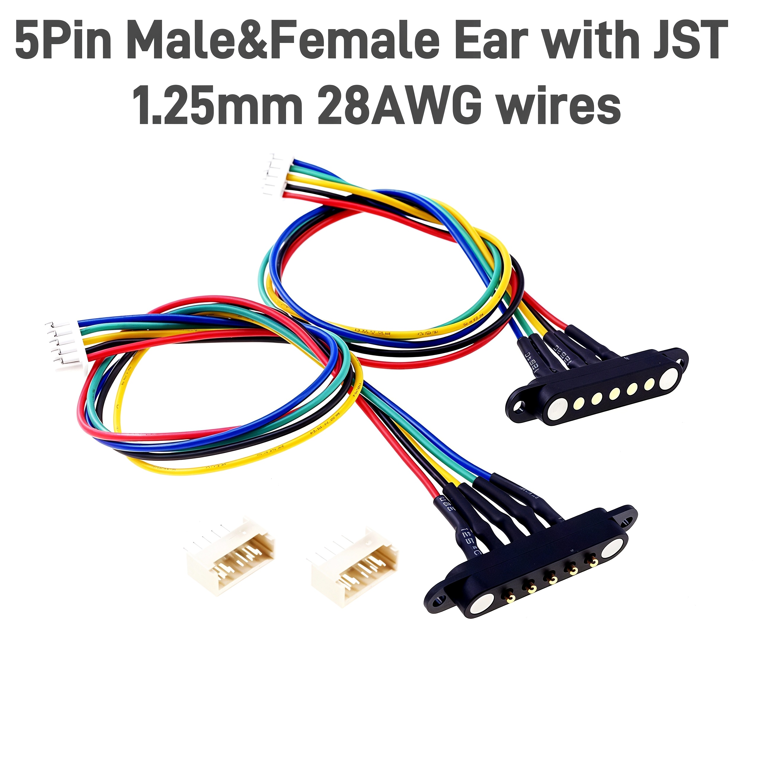 AliExpress 2.54 mm Spring-Loaded Magnetic Pogo Pin Connectors, view 6