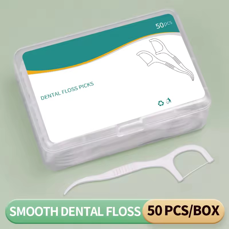AliExpress Disposable Dental Floss Picks Box, view 2