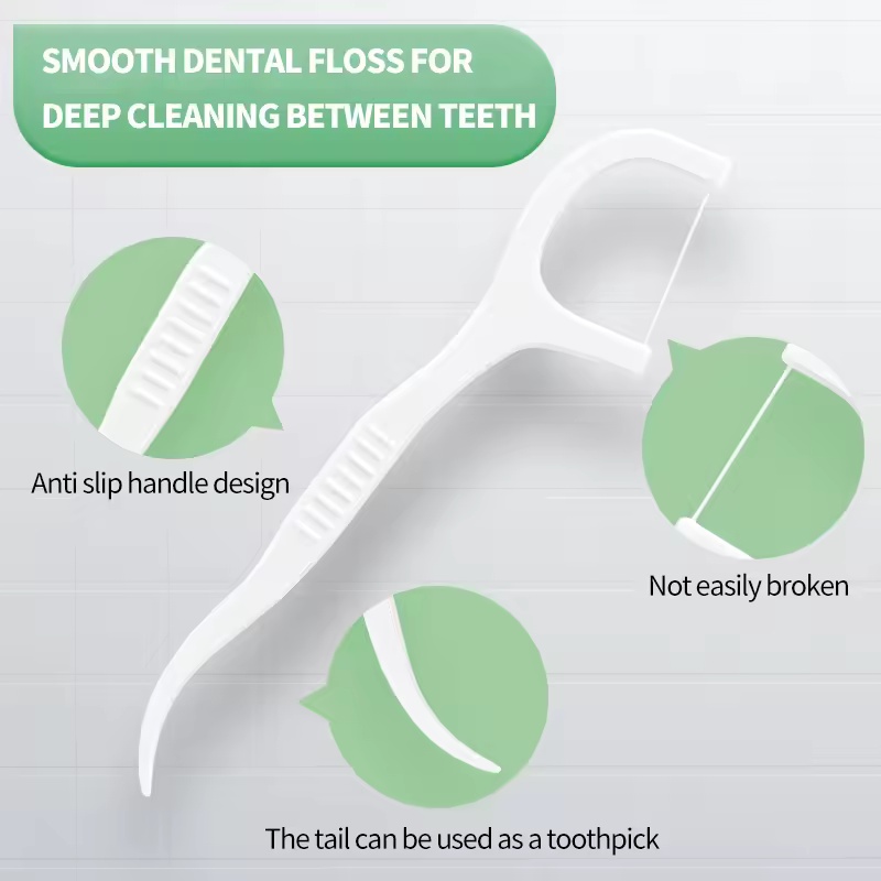AliExpress Disposable Dental Floss Picks Box, view 3