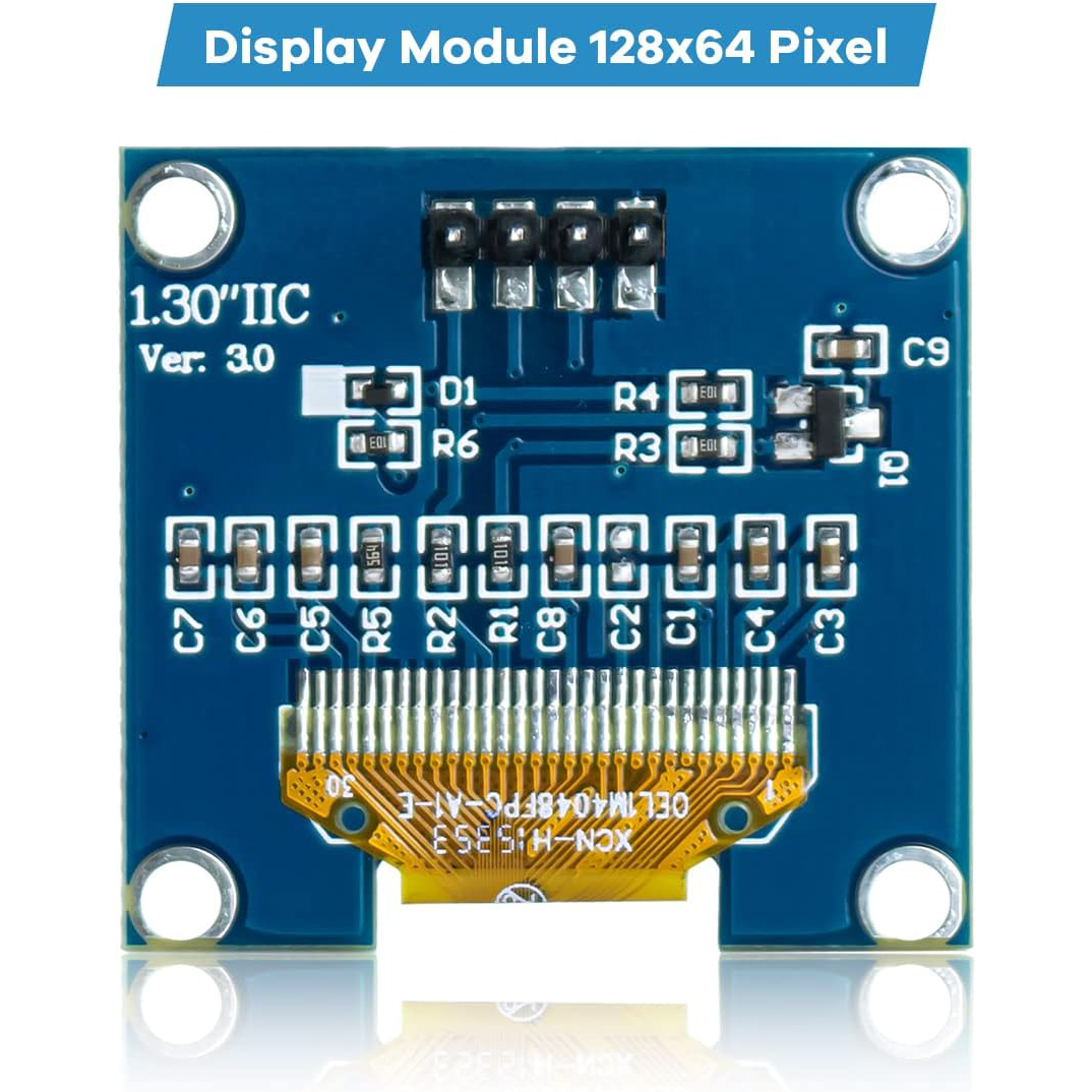 AliExpress 1.3-Inch 128x64 I2C OLED Display Module, view 5