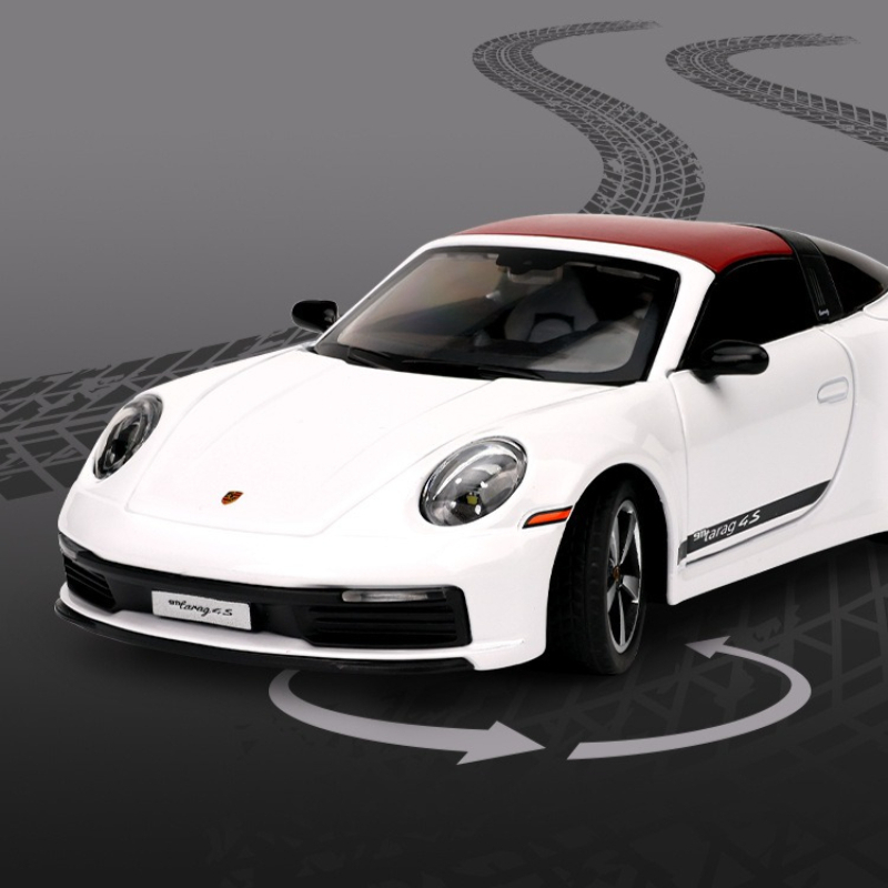 AliExpress 1:32 911 Targa 4S Sports Car Alloy Car Model Simulated Children's Toy Collection Ornaments for Boys Gifts, view 5