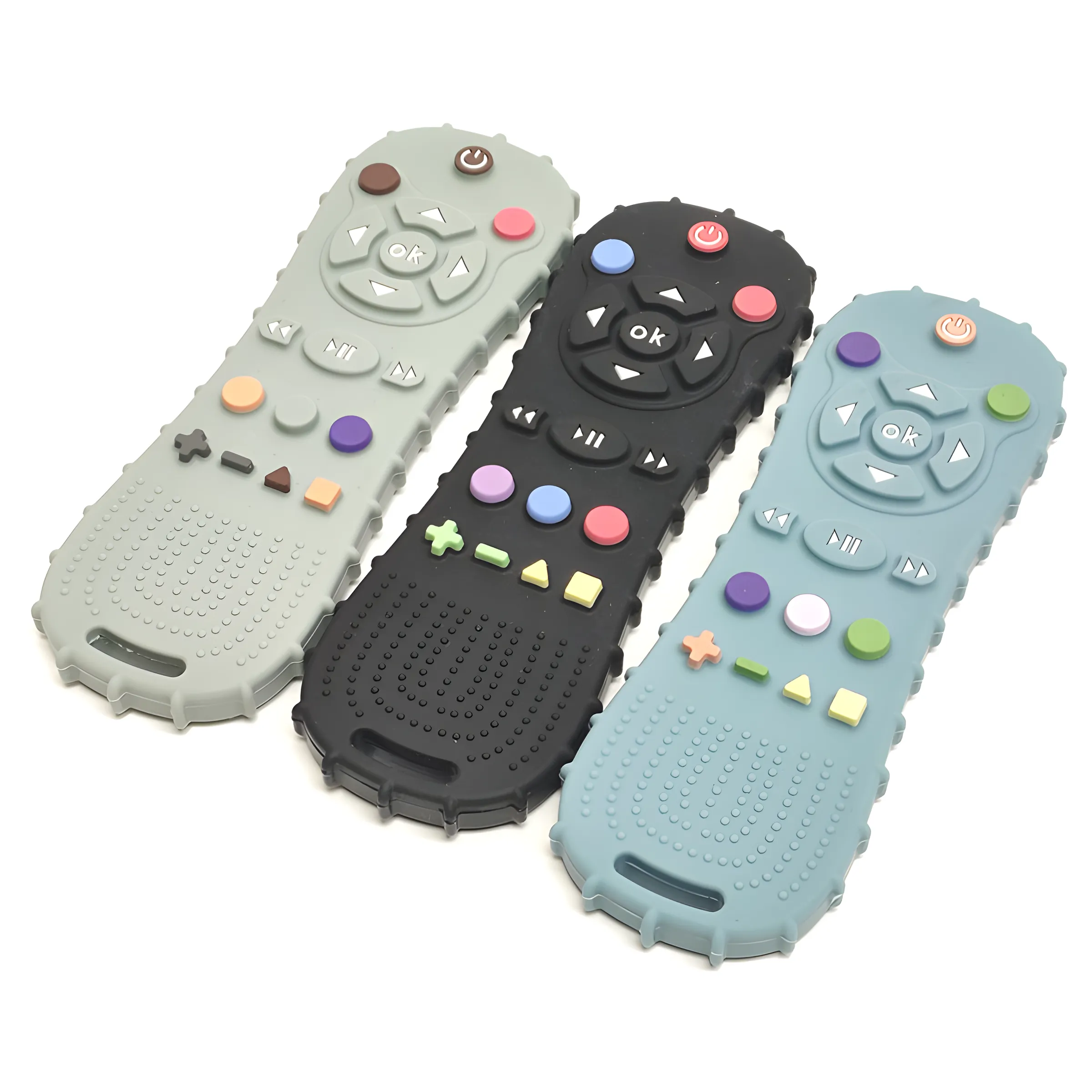 AliExpress Silicone Remote-Control Baby Teether, view 3