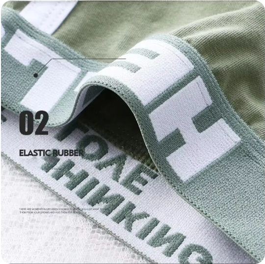 AliExpress 1/3pcs Men Underwear Sports Boxer Shorts Cotton Solid Color Sexy Panties Fashion Breathable Comfortable Underpants Man U Convex, view 5