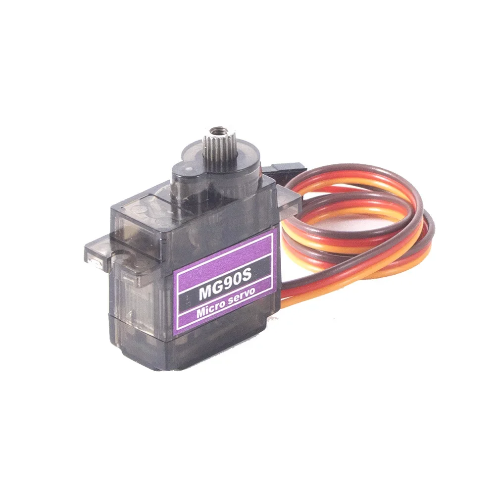 AliExpress 1/4/10Pcs MG90S Servo All Metal Gear 9g 180 360 SG90 Upgraded Version For Helicopter Plane Boat Car MG90 Trex 450 RC Robot, view 5