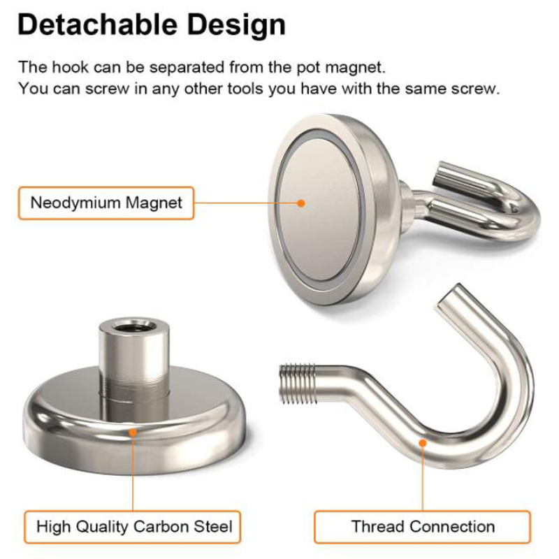 AliExpress Strong Magnetic Storage Hooks (1 to 40-Pack), view 4