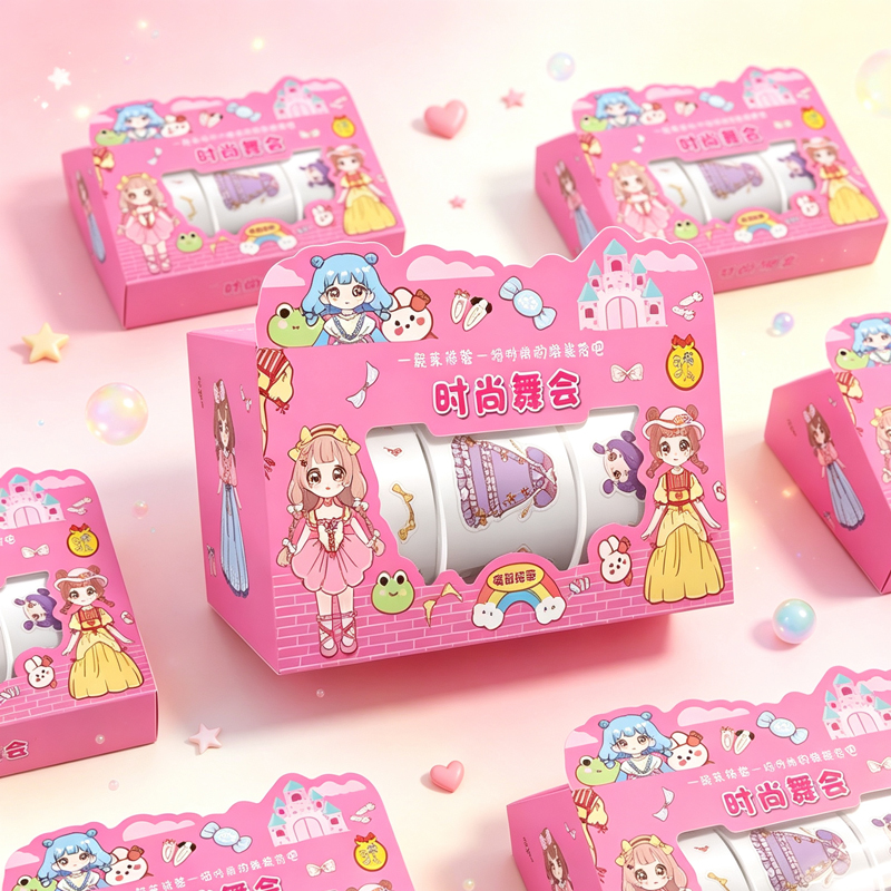 AliExpress Princess Dress-Up Washi Tape Stickers