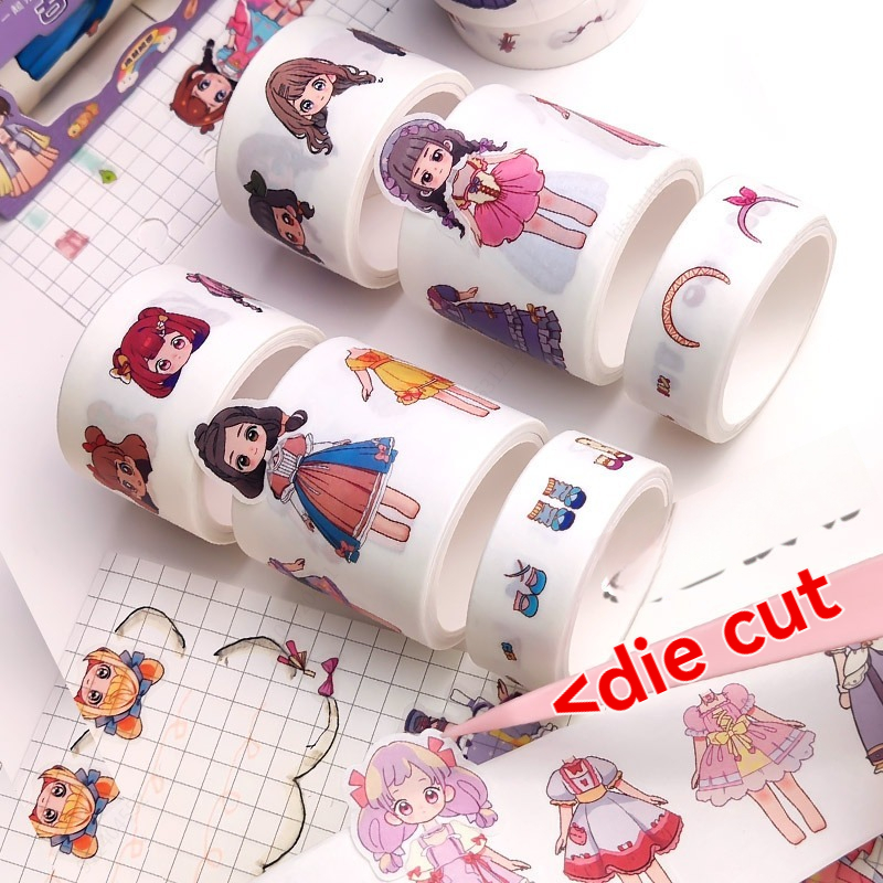 AliExpress Princess Dress-Up Washi Tape Stickers, view 6