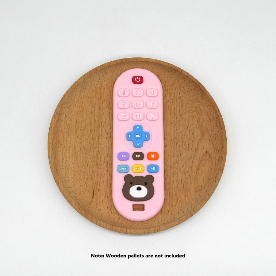 AliExpress 1/4pcs Children's teething remote control silicone material baby teething toys simulation remote control toys teething teether, view 5