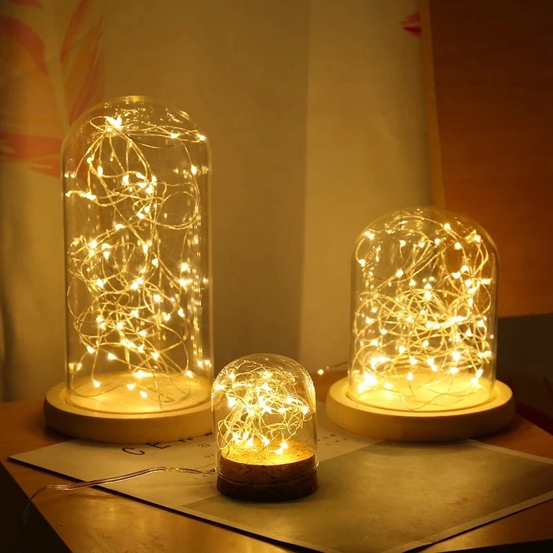 AliExpress Button Battery Fairy String Lights, view 3