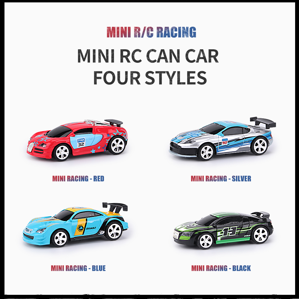 AliExpress 1:58 Remote Control MINI RC Car Battery Operated Racing Car PVC Cans Pack Machine Drift-Buggy Bluetooth radio Controlled Toy Kid, view 5