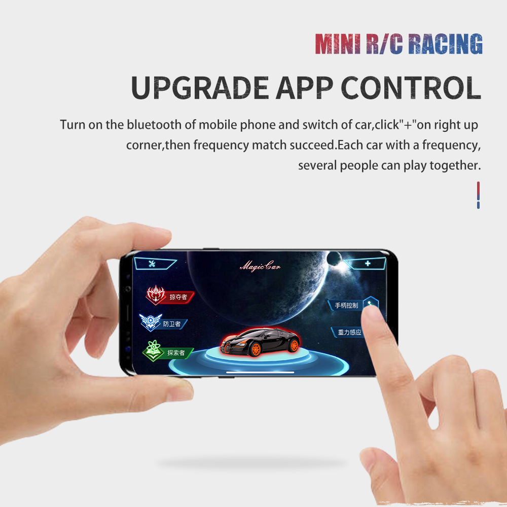 AliExpress 1:58 Remote Control MINI RC Car Battery Operated Racing Car PVC Cans Pack Machine Drift-Buggy Bluetooth radio Controlled Toy Kid, view 6