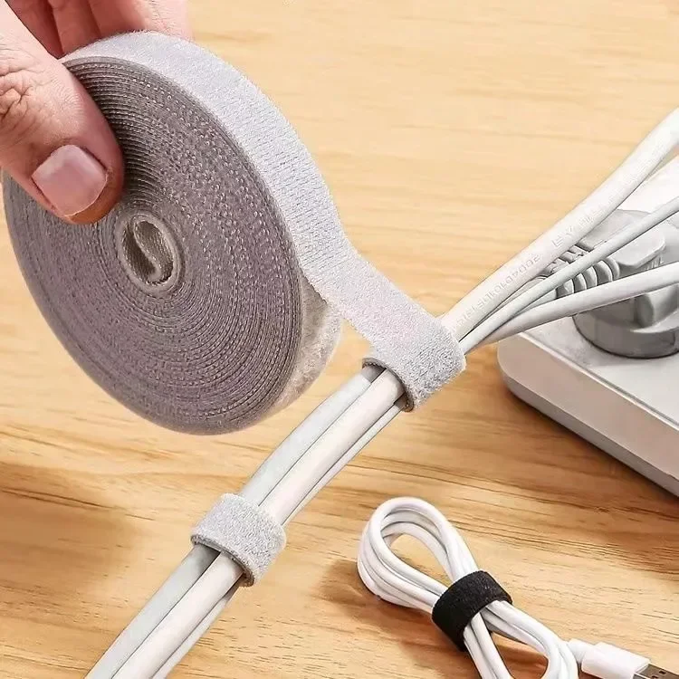 AliExpress Self-Adhesive Cable Organizer Tape (1m, 5m)