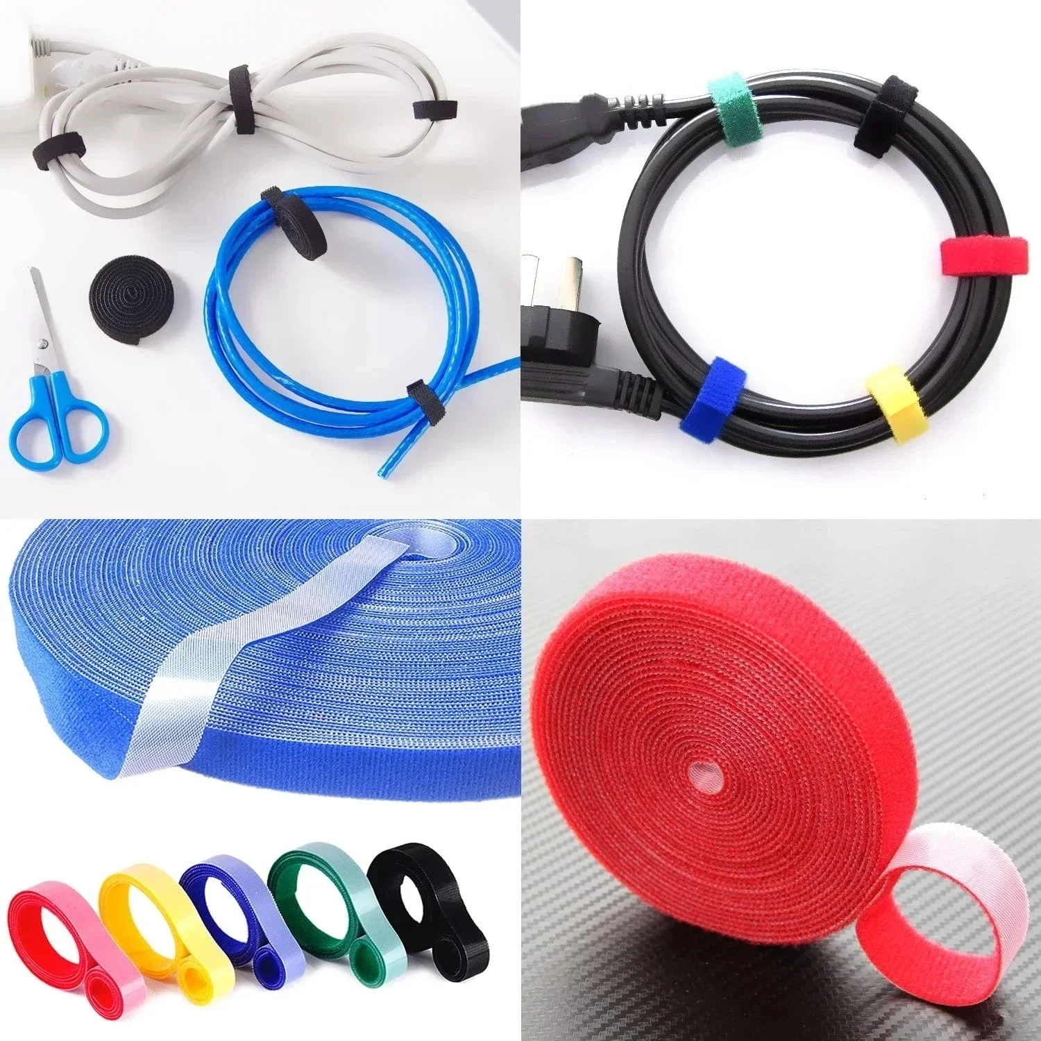 AliExpress Self-Adhesive Cable Organizer Tape (1m, 5m), view 6
