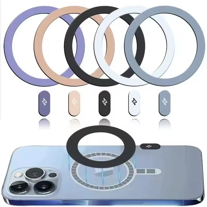 AliExpress Metal Ring Stickers for Magnetic Wireless Charging, view 2