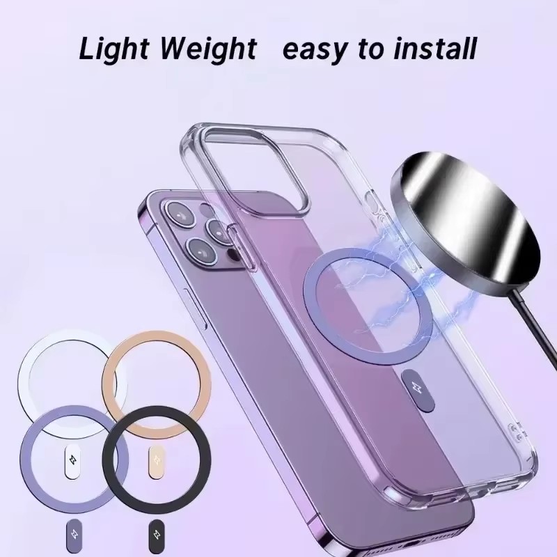 AliExpress Metal Ring Stickers for Magnetic Wireless Charging, view 3