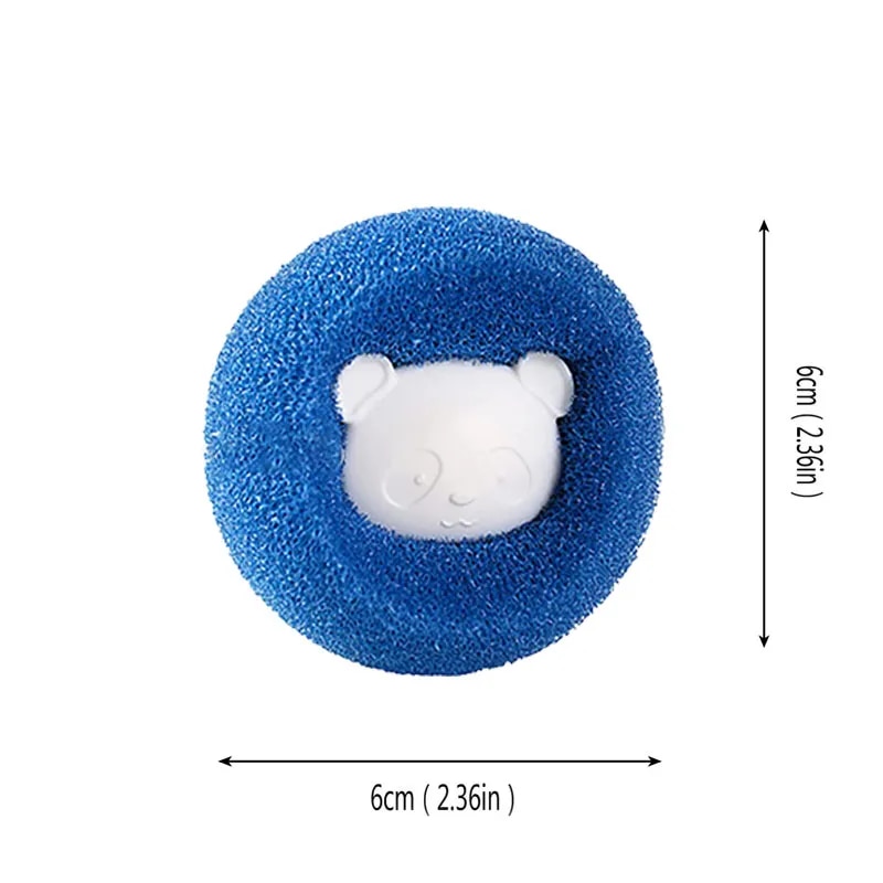 AliExpress 1-5pcs Pet Hair Remover Reusable Ball Laundry Washing Machine Filter Wool Sticker Cat Hair Remover Pet Fur Lint Catcher Home, view 5