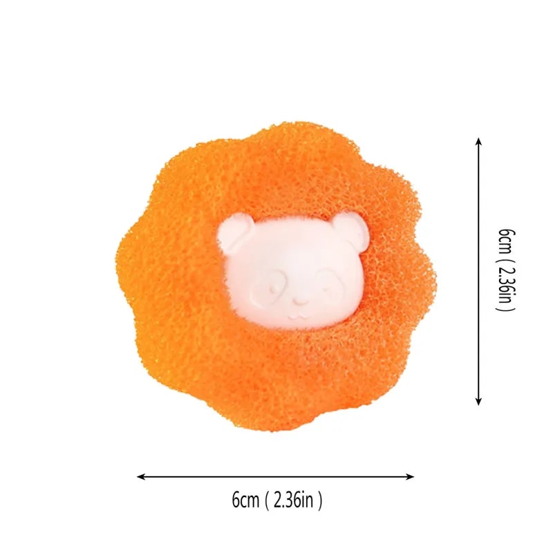 AliExpress 1-5pcs Pet Hair Remover Reusable Ball Laundry Washing Machine Filter Wool Sticker Cat Hair Remover Pet Fur Lint Catcher Home, view 6