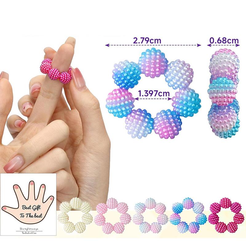 AliExpress Adjustable Spiky Bead Fidget Anxiety Rings, view 5