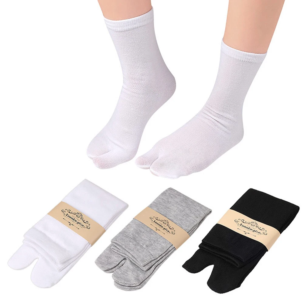 AliExpress 1-5PCS Women/Men Unisex Japanese Kimono Flip Flop Sandal Split Two Toes Sock Tabi Geta Cotton Socks New Arrival, view 5