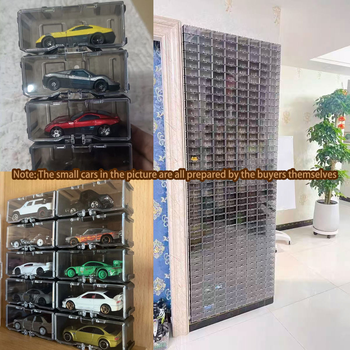 AliExpress 1/64 Acrylic Model Car Display Case Box DIY Assembly Storage Gift for Collectibles Multi-Layer Car Park (Without Car) 1/3/4/5PCS, view 6