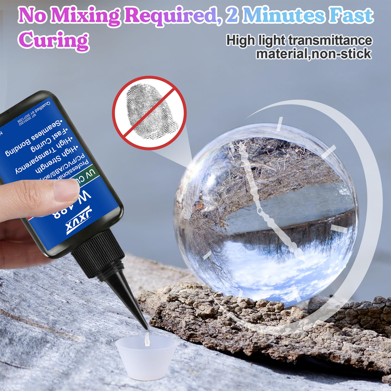 AliExpress UV Resin Kit with Lamp for Jewelry (1.76oz), view 2