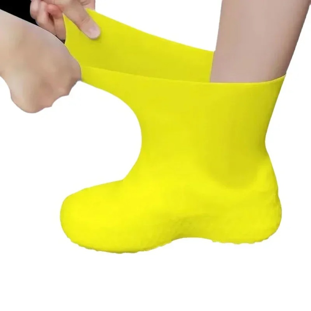 AliExpress Reusable Latex Waterproof Shoe Covers, view 2