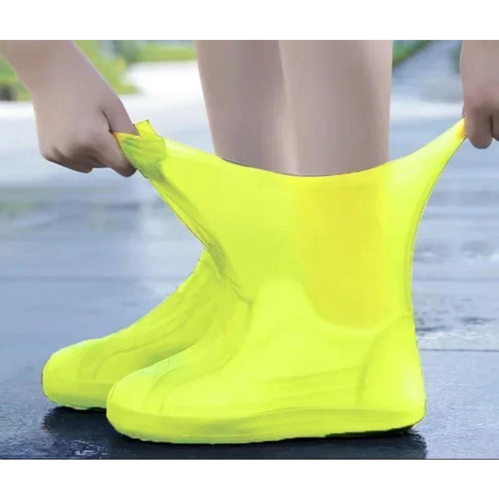 AliExpress Reusable Latex Waterproof Shoe Covers, view 3