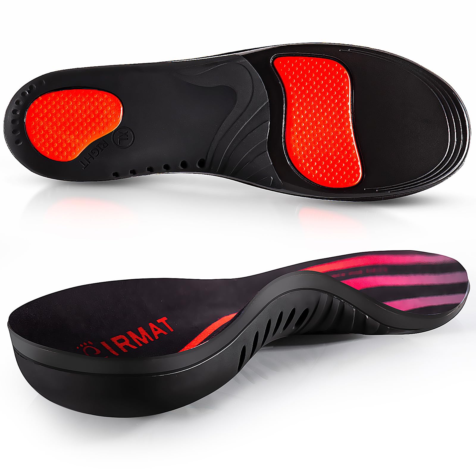 AliExpress 1 Pair Premium Insoles for Feet PU Gel Shock Absorption Breathable Comfortable Lightweight Sweat Absorbing Shoes Pads