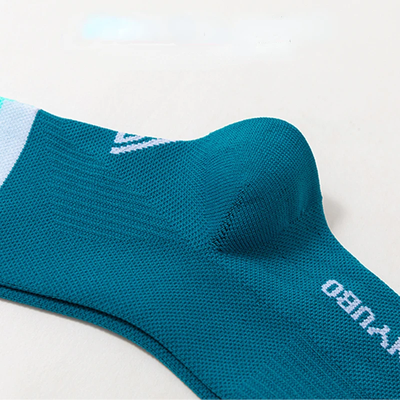 AliExpress 1 Pair Professional Running Socks Men's Sweat Breathable Marathon Cycling Socks Men Sport Running Sports Sock, view 4