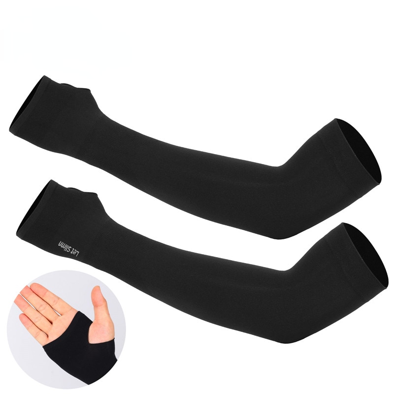 AliExpress Ice Silk Cooling Finger Sleeves for Riding (1 Pair)