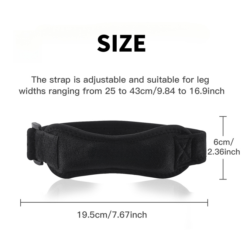 AliExpress Adjustable Patellar Tendon Knee Strap, view 3