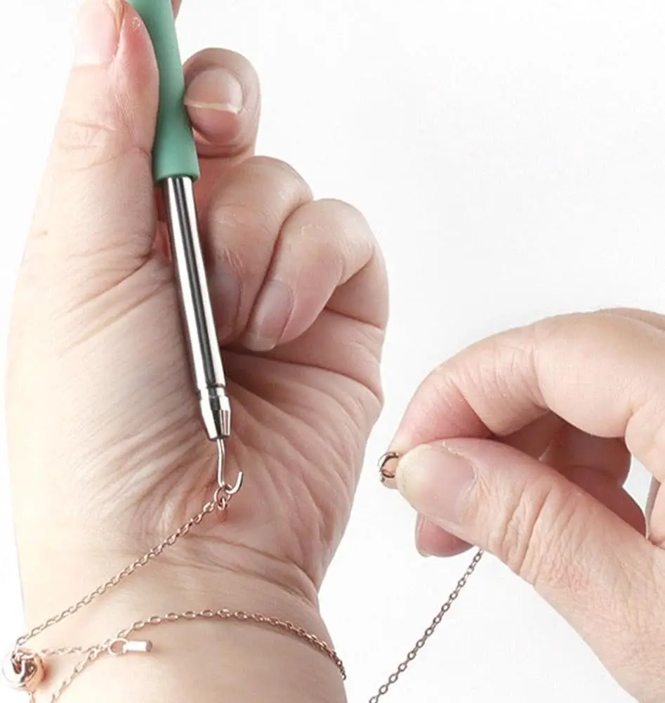 AliExpress Jewelry Clasp Fastening Helper Tool Hook, view 3