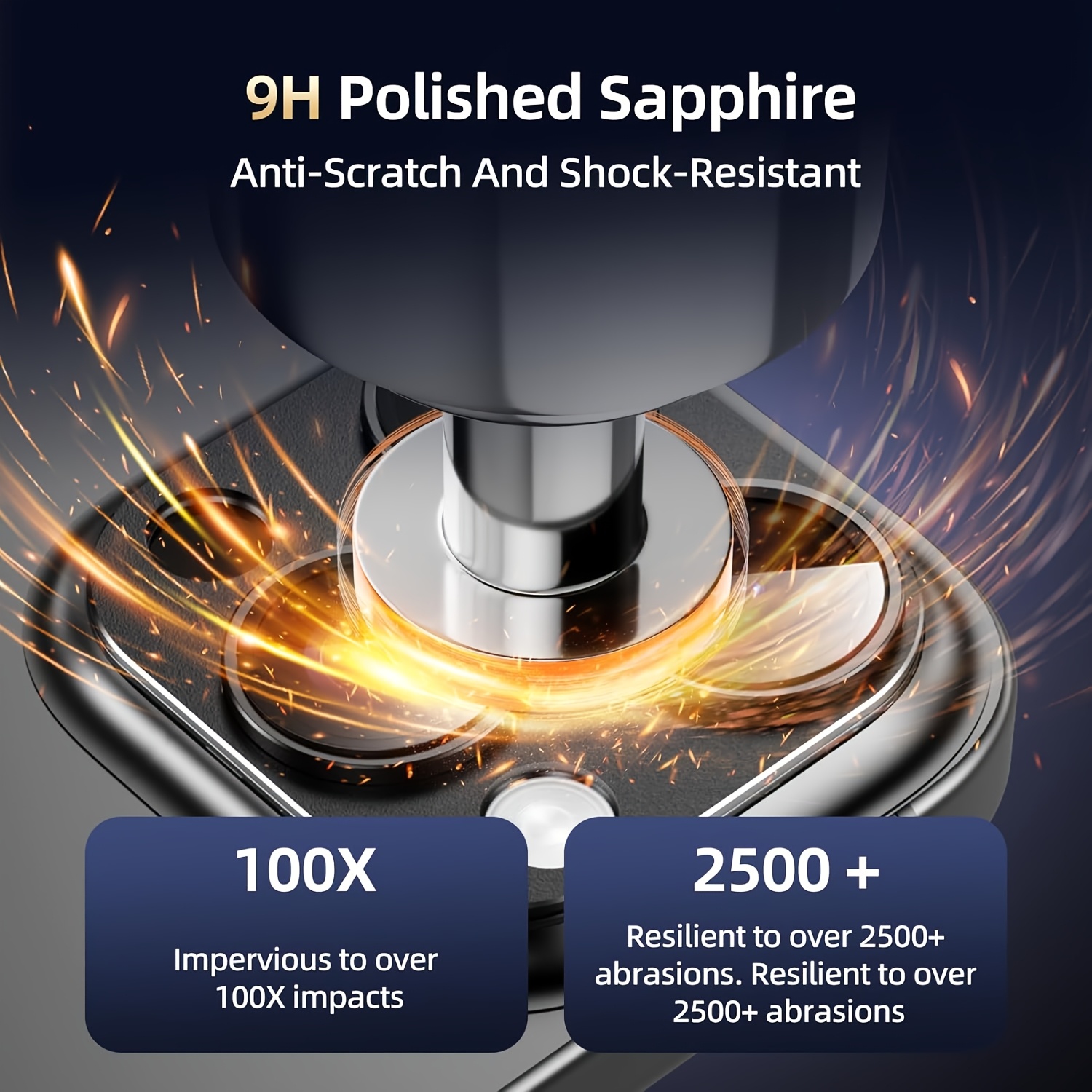 AliExpress Metal Ring Tempered Glass Camera Lens Protector