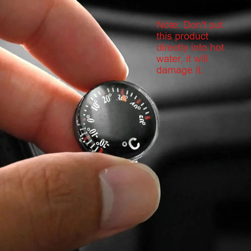 AliExpress Mini Battery-Free Car Dashboard Thermometer