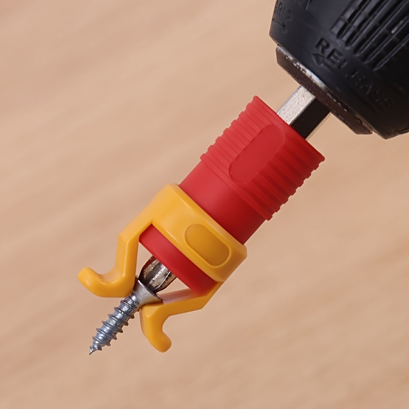 AliExpress 1 piece screw holder, plastic woodworking tool for safety screws and drill clamps