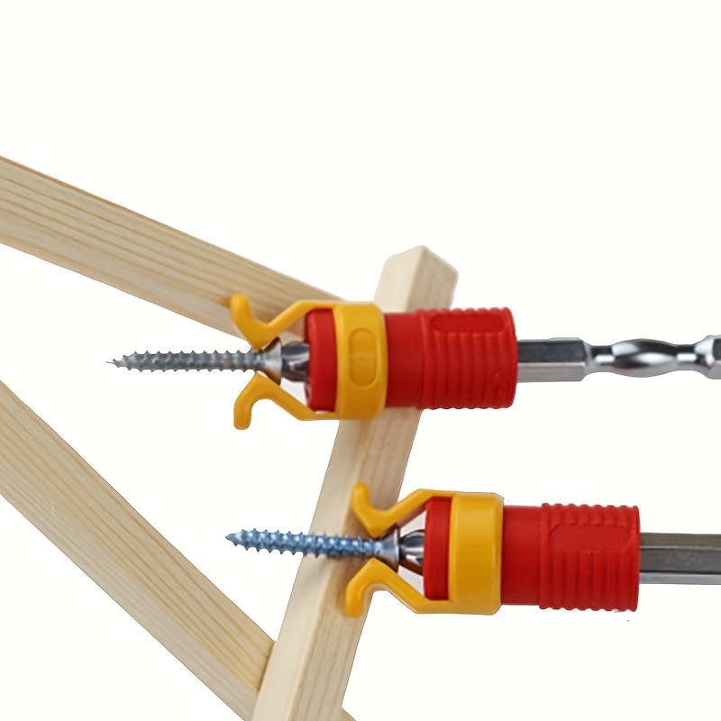 AliExpress 1 piece screw holder, plastic woodworking tool for safety screws and drill clamps, view 3