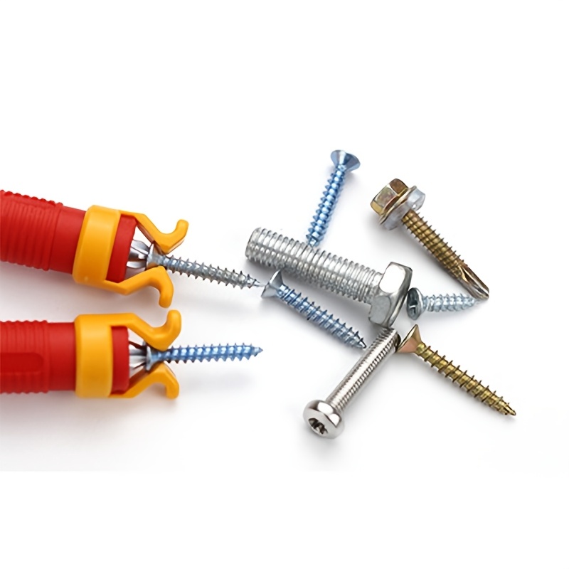 AliExpress 1 piece screw holder, plastic woodworking tool for safety screws and drill clamps, view 6