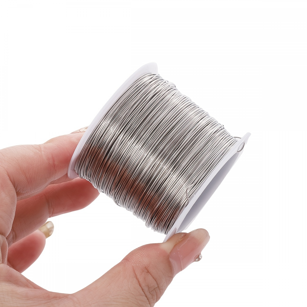 AliExpress Stainless Steel Non-Elastic Beading Wire Roll, view 4